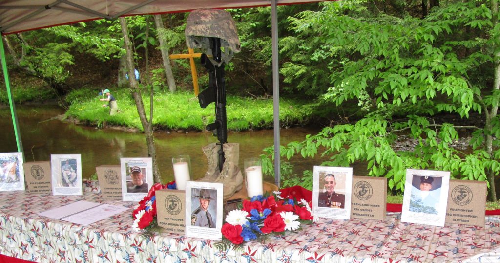 Honorees at Patriots Cove